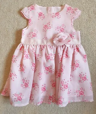 Beautiful Babies Baby Girl Pink Dress First Size Newborn Up To 9lbs • £5.99