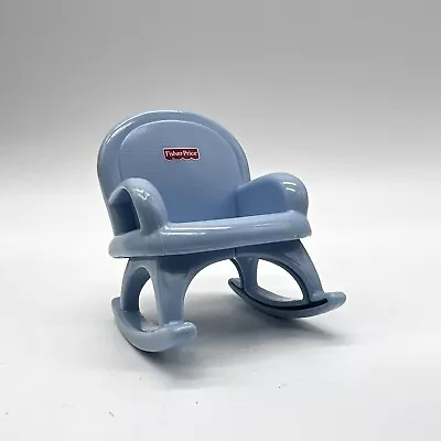 Fisher-Price My First Dollhouse Nursery Blue Rocking Chair Replacement Toy • $12.99