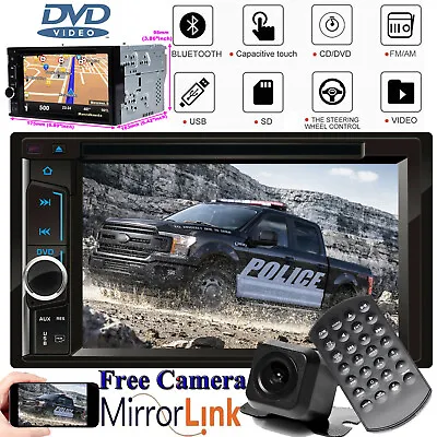 Fit Ford Expedition Edge Explorer Car CD DVD Player Stereo MirrorLink-GPS+Camera • $100.69