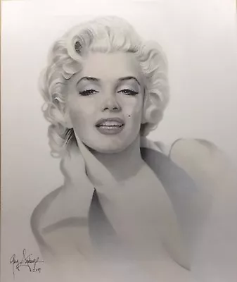 Giant Marilyn Monroe Painting By Gary Saderup • $500