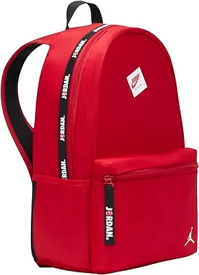 Nike Air Jordan Jumpman Classic Backpack Gym Red/Black Bag W/Pockets • $36.97