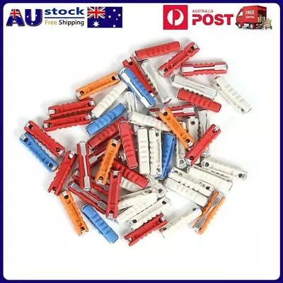$8.92 • Buy 50pcs European Classic Car Fuse Kit 5A 8A 16A 25A Torpedo Automotive Fuse