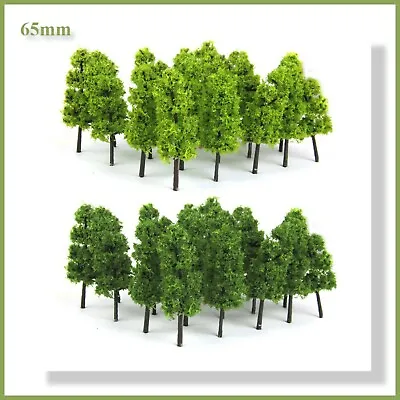 Tall Trees - 65mm - Dark Green Or Light Green (8pcs) - Suitable For N Gauge  • £5.79