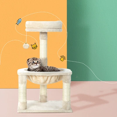 $31.82 • Buy I.Pet Cat Tree Tower Scratching Post Scratcher Wood Condo Toys House Bed 69cmc
