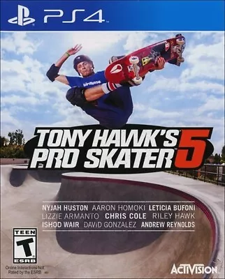 Tony Hawk's Pro Skater 5 (PS4) [PAL] - WITH WARRANTY - Hawks • $25.45