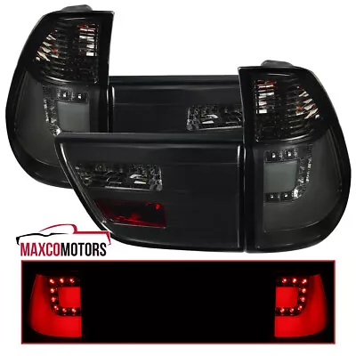 $175.25 • Buy Smoke Tail Lights Fits 2000-2006 BMW E53 X5 LED Stop Brake Lamps Rear Left+Right