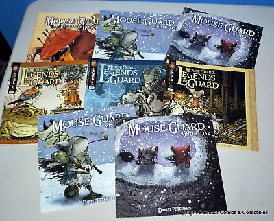 Mouse Guard Lot Of 8 Beautiful David Petersen All VF-NM • $30