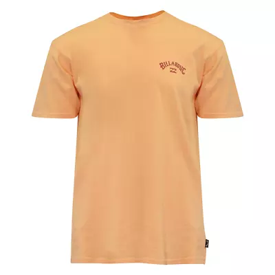 Billabong Men's T-Shirt Peach Wave Washed Chest Logo S/S (S11) • $14.70