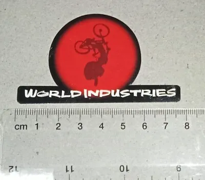 World Industries Skateboard Sticker Rare Vintage  • $11.75