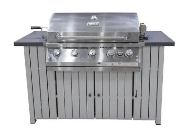 Duro® Drop-In 5-Burner Convertible Island Gas Grill With Rotisserie Burner • $1349.98