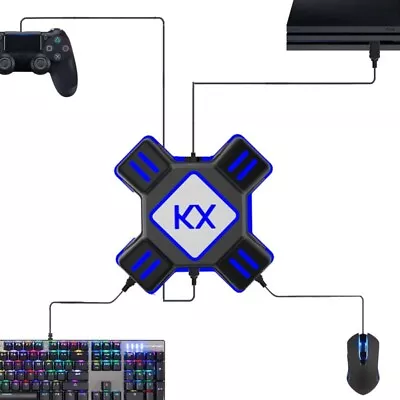 $28.49 • Buy For PS4 PS3 Xbox Switch Adapter USB Keyboard & Mouse Converter Game Controller