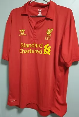 Liverpool 2012/2013 Home Football Shirt Jersey  Warrior Size Xl Adult • £9.40