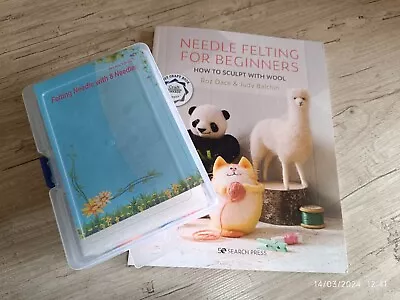 Needle Felting Kit With Beginners Book Brand New Never Opened • £15