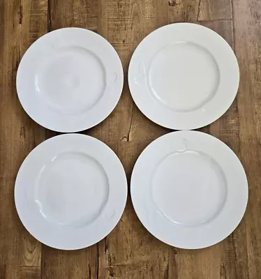 Mikasa Classic Flair White Calla Lily Set Of 4 Dinner Plates Helena Uglow 10.75  • $59.99