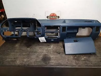 *DAMAGE* 87-91 Ford F150 F250 F350 BRONCO Dashboard Dash Frame Panel Blue9336565 • $549.69