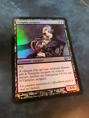 French Sengir Vampire Foil - MtG - M12 - Magic The Gathering • $7.99