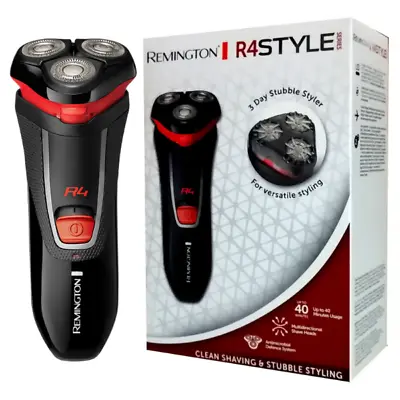 £40.49 • Buy Remington R4 Style Series Mens Electric Rotary Shaver Cordless Dry Use - R4001