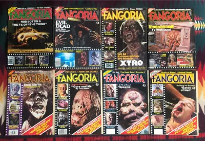 Fangoria Magazine Lot. Issues 21 23-29. Vintage Early 80's. Plus. • $36