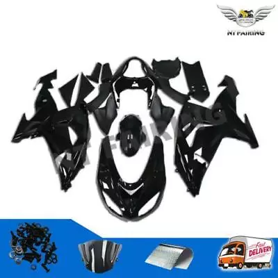 WO Glossy Black Fairing Kit Fit For 2006 2007 Kawasaki 10R Ninja ZX-10R ABS A016 • $349.99