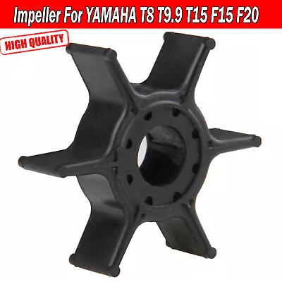 Impeller For YAMAHA Outboard T8 T9.9 T15 2-Stroke F15 F20 4-Stroke 63V-44352-01 • $16.99