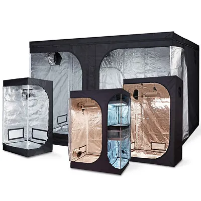 Oppolite 600D Mylar Hydroponic Indoor Plant Grow Tent Growing Room W/ Floor Tray • $45.99