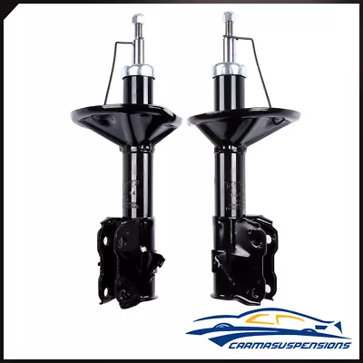 Front Gas Shocks Bare Struts For 1997-2001 Mitsubishi Mirage 1.8L L4 Coupe FWD • $59.32