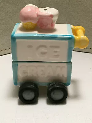 Vintage Applause Ice Cream Cart Truck - Salt & Pepper Shaker Set - New  • $9.99