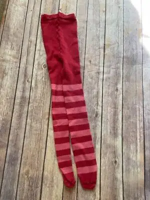 Matilda Jane Sz XL 12-14 Gypsy Blue PR Tights Red Pink Striped B15 • $9.99