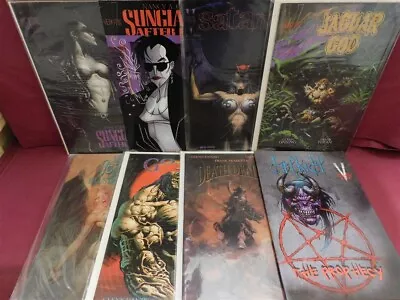 Verotik Lot 8 Comics Death Dealer Igrat Jaguar God Satanika Goth Danzig 1995 Vf+ • $32