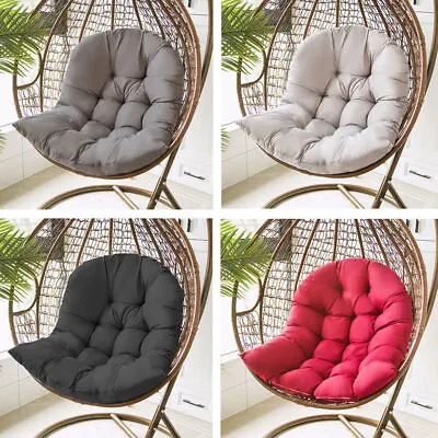 $34.19 • Buy Swing Chair Egg Cushion Garden Hanging Basket Chair Seat Relax Cushion Padded AU
