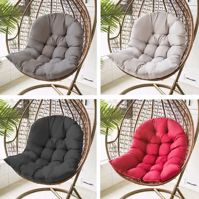 $34.19 • Buy Swing Chair Egg Cushion Garden Hanging Basket Chair Seat Relax Cushion Padded AU
