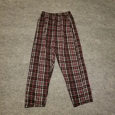 Sahara Club Lounge Sleepwear Pants Men XL Extra Large Blue Gray White Red Plaid* • $9.95