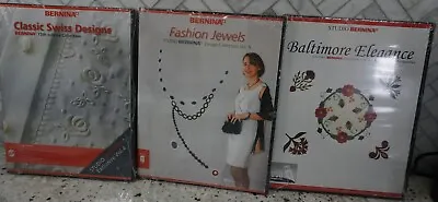 BERNINA EMBROIDERY Baltimore Elegance Fashion Jewels Swiss Designs USB CD NEW • $39.99