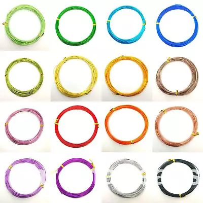 Aluminium Wire 10m 1mm Thick  Jewellery Florist Craft Modelling • £2.89