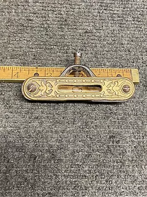 Early Vintage Stanley No. 40 Clamp On Cast Iron And Brass Framing Square Level • $27