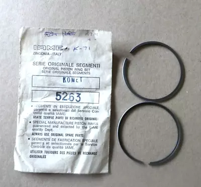 Vintage Original IAME KOMET  52.63 Piston Ring Set Vintage Go Kart Racing Parts • $19.99