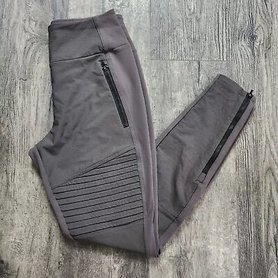 Athleta Headlands Hybrid Moto Tight Gray Size 8 • $32.99