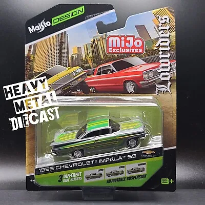 Maisto '59 Chevrolet Impala SS W/ Adjustable Suspension (2024 MiJo Exclusives) • $14.99