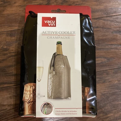 $2.99 • Buy Vacu Vin Rapid Ice Wine And Champagne Cooler