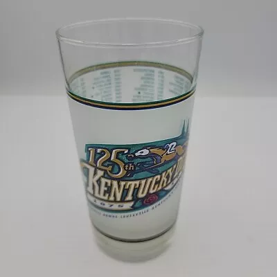 Vintage Libbey Mint Julep Glass Kentucky Derby 1999 125th Anniversary Souvenir • $4.50