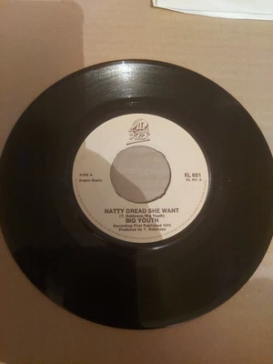 £28 • Buy Big Youth Natty Dread She Want 7  Vinyl