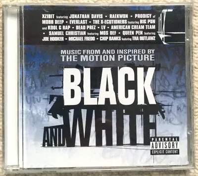 Various - Black And White (2000) CD Soundtrack Raekwon Prodigy Everlast Xzibit • £4.95