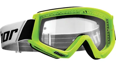 Thor Combat Youth MX Offroad Goggles W/Clear Lens - FREE SHIPPING - NEW IN BOX - • $13.95