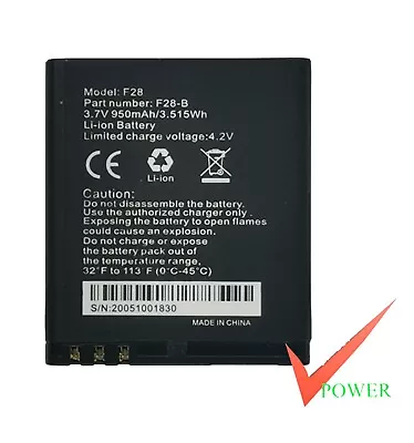 Battery For Aspera FlipPhone F28 F28-B • $24.60