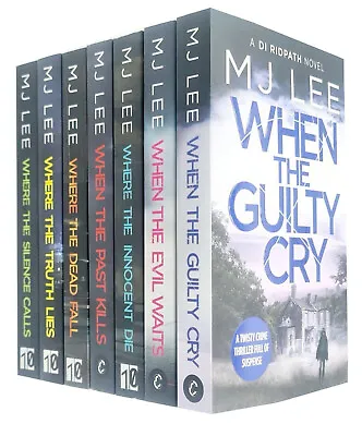 £19.98 • Buy M J Lee DI Ridpath Series Collection 7 Books Set Where Truth Lies, When Guilty