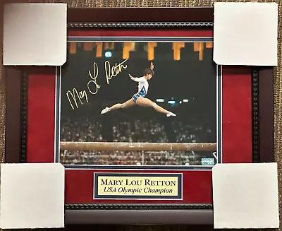 Mary Lou Retton Autographed 8x10 Framed Photo USA Olympics • $199.99