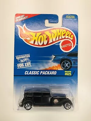 Hot Wheels Mainline #625 Classic Packard Black W/ 5SPs China Base 1997 • $4.84