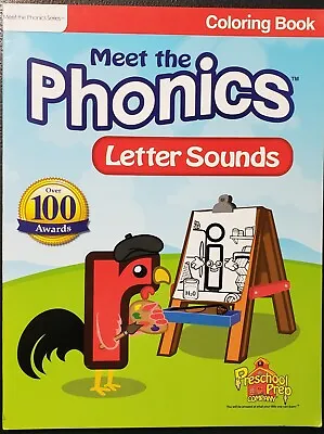 MEET THE PHONICS - LETTER SOUNDS - COLORING BOOK By Kathy Oxley • $2.49