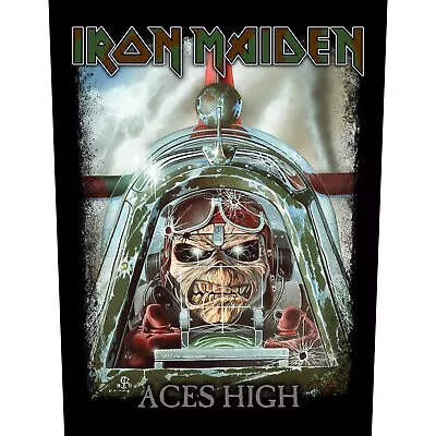 Iron Maiden Aces High Jacket Back Patch Official Heavy Metal  • $19.99