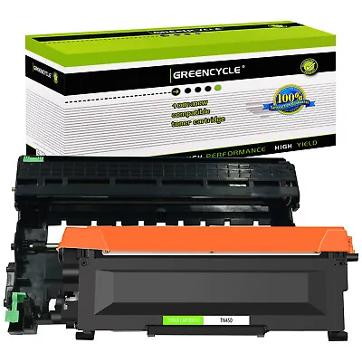 GREENCYCLE TN450 & DR420 Toner Drum Set For Brother DCP-7065DN MFC-7360N 7860DW • $25.32